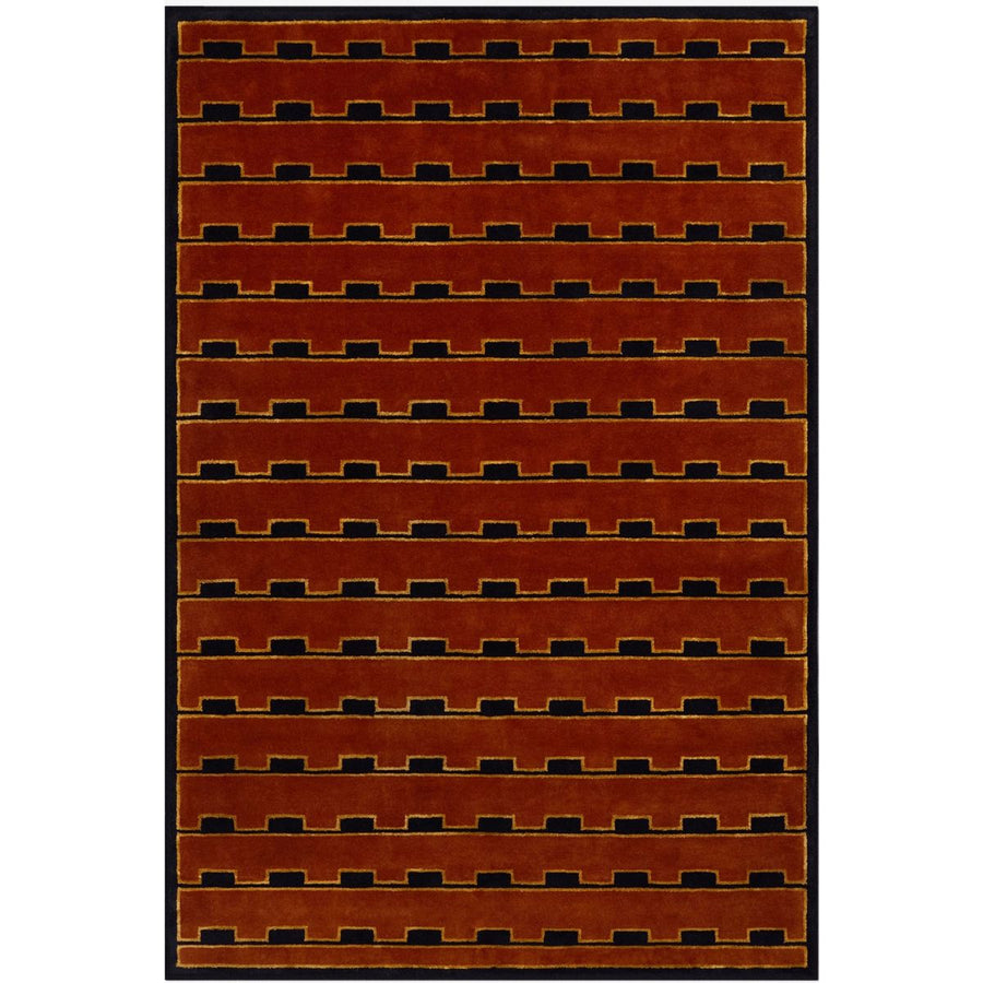 RUGKARI Heritage traditional pure New Zealand wool luxury rug styled in an Indian living room - image 1