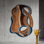 RUGKARI Shoreline traditional pure New Zealand wool luxury rug styled in an Indian living room - image 2