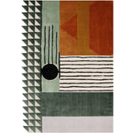 RUGKARI Sienna traditional pure New Zealand wool luxury rug styled in an Indian living room - image 1