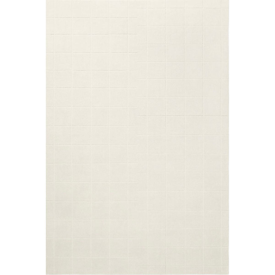 RUGKARI Elara geometric pure New Zealand wool luxury rug styled in an Indian living room - image 1
