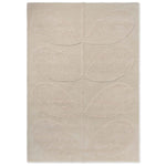 RUGKARI Frost floral pure New Zealand wool luxury rug styled in an Indian living room - image 1