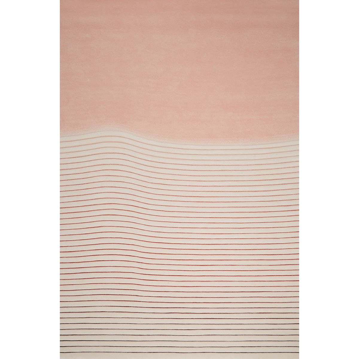 RUGKARI Mist abstract pure New Zealand wool luxury rug styled in an Indian living room - image 1