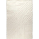 RUGKARI Minimalist solid pure New Zealand wool luxury rug styled in an Indian living room - image 1