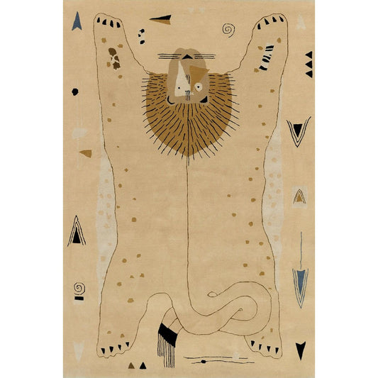 RUGKARI Hunter traditional pure New Zealand wool luxury rug styled in an Indian living room - image 1