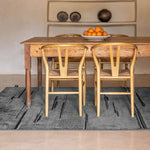 RUGKARI Sediment traditional pure New Zealand wool luxury rug styled in an Indian living room - image 2
