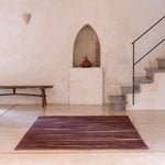 RUGKARI Terracotta traditional pure New Zealand wool luxury rug styled in an Indian living room - image 2