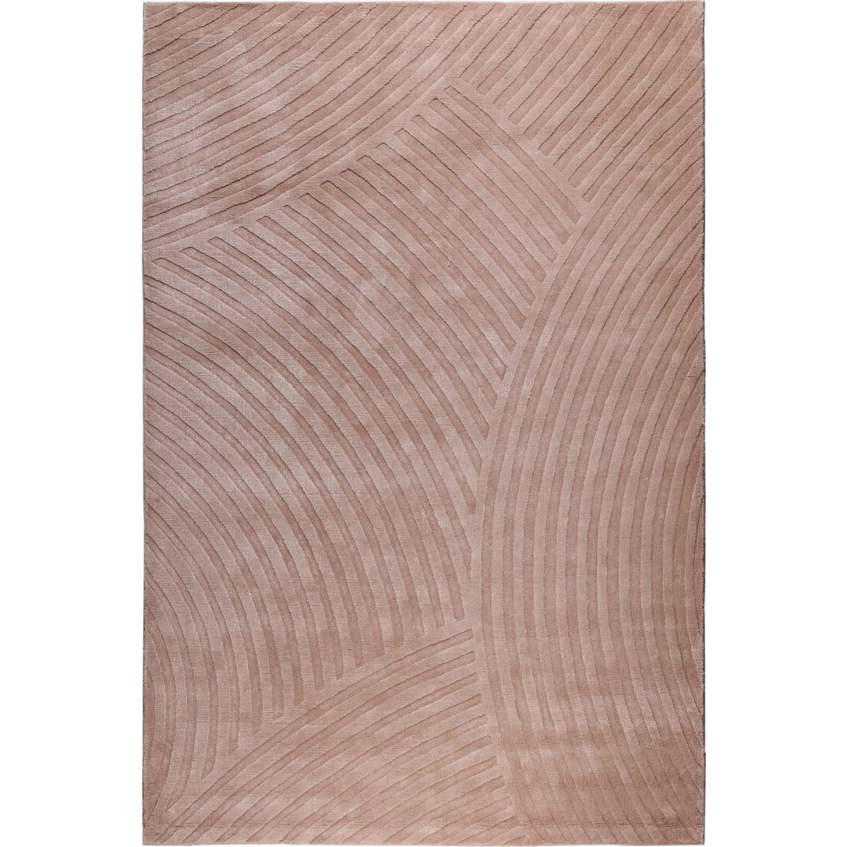 RUGKARI Bliss solid pure New Zealand wool luxury rug styled in an Indian living room - image 1