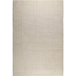 RUGKARI Paper solid pure New Zealand wool luxury rug styled in an Indian living room - image 1