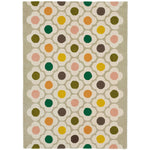 RUGKARI Corsage floral pure New Zealand wool luxury rug styled in an Indian living room - image 1