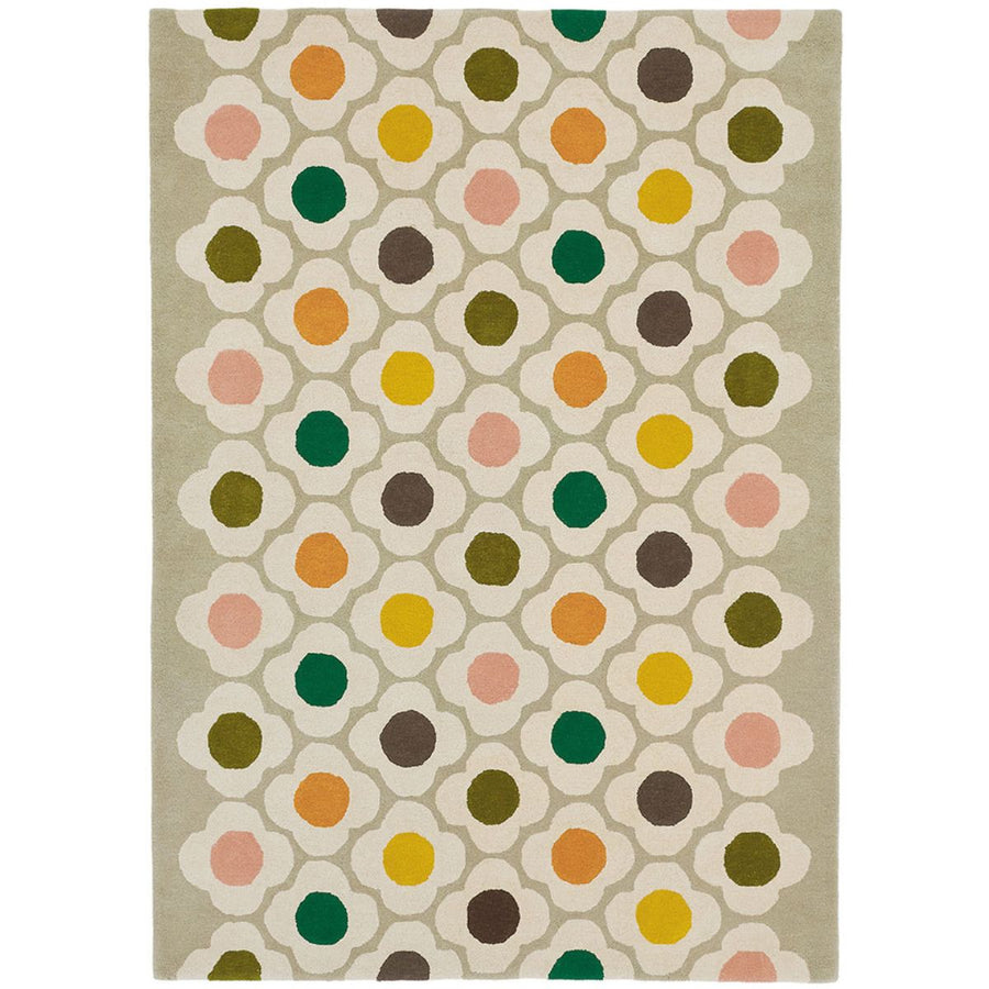 RUGKARI Corsage floral pure New Zealand wool luxury rug styled in an Indian living room - image 1